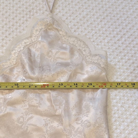 Christian Dior Vintage Lace Trim Embellished Lingerie Camisole Top - Picture 5 of 11